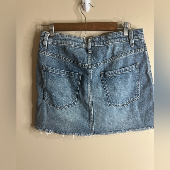 We the free zip front mini skirt size 28 - Picture 5 of 7